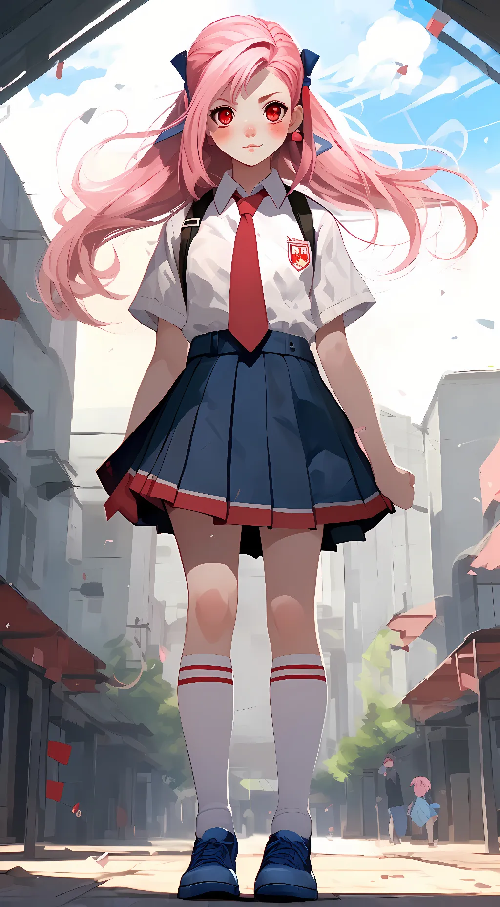 ai character: Natsuki  background
