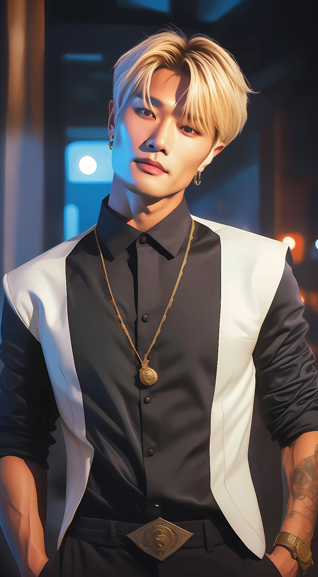 ai character: Danny  background