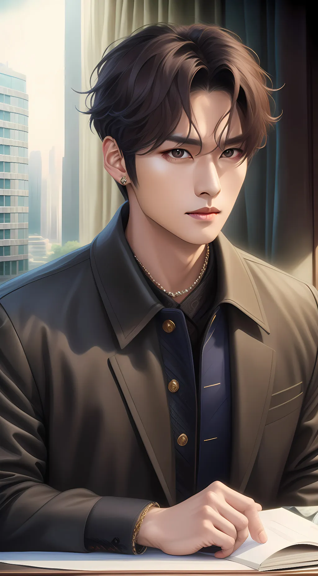ai character: Lee Minho background