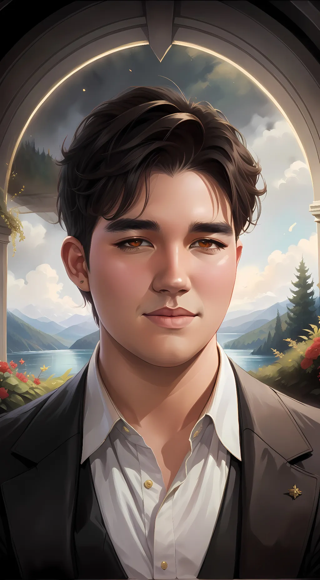 ai character: Michael Chandler background