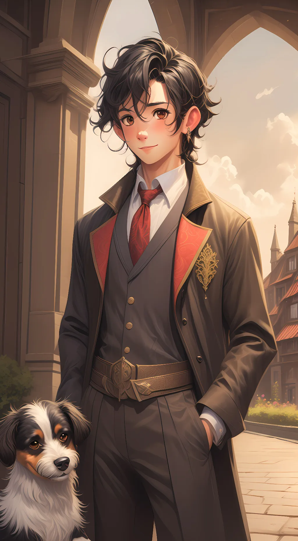 ai character: brent background