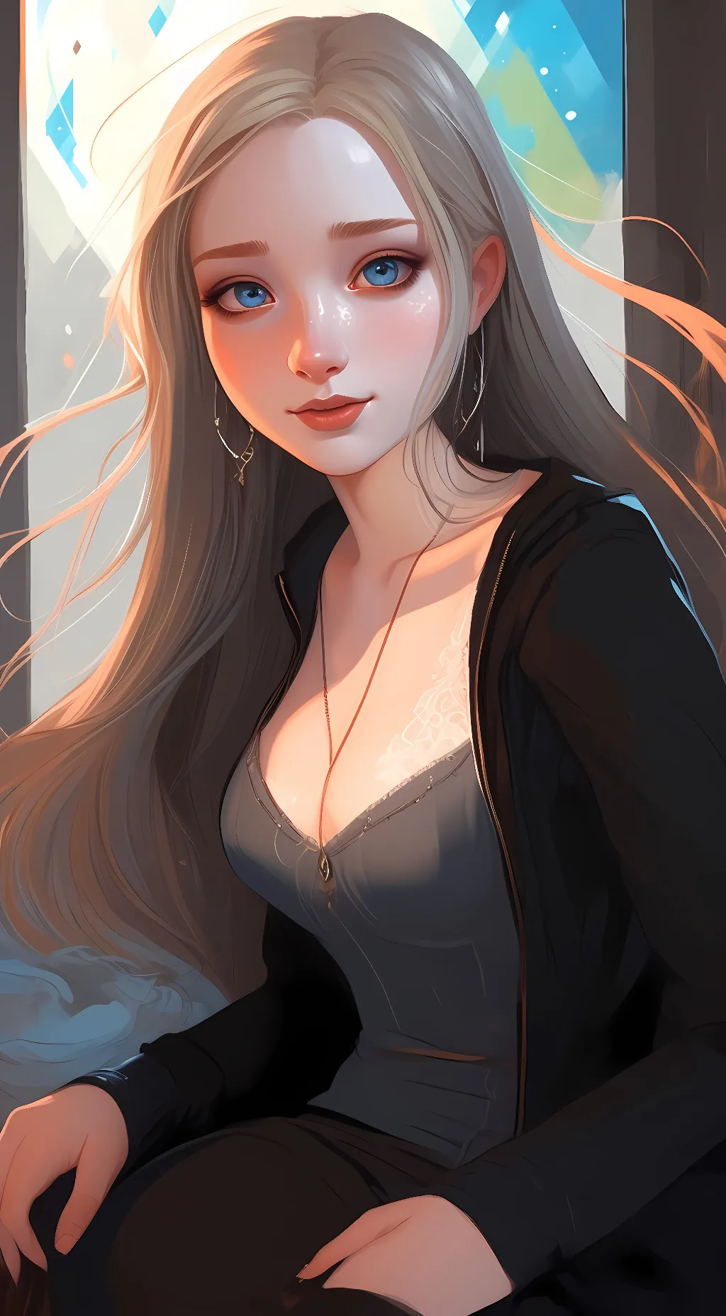 ai character: Elle background