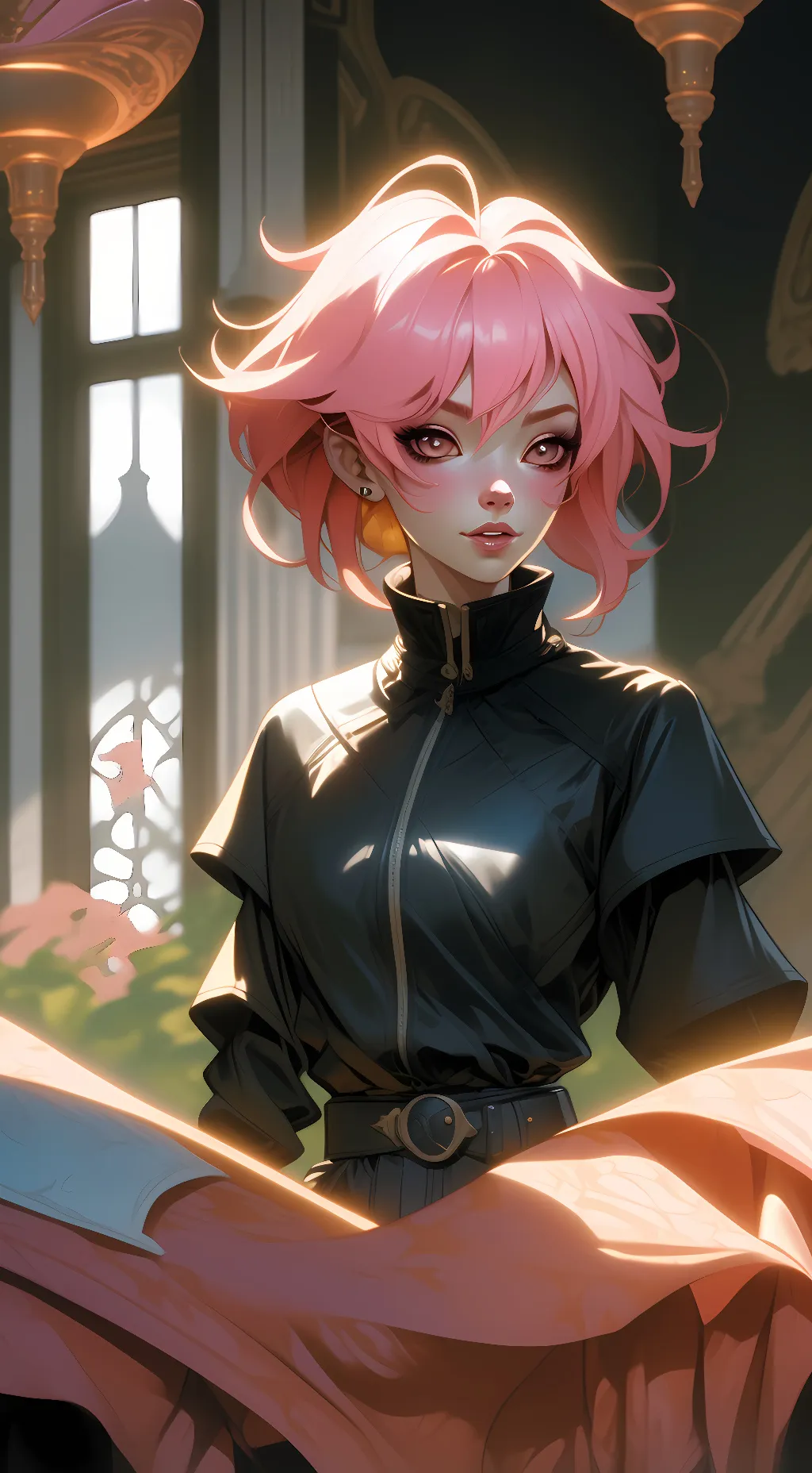 ai character: mina ashido background