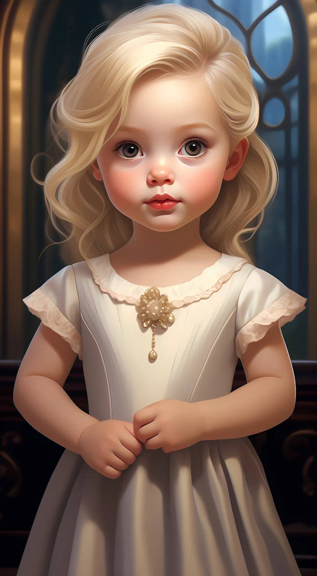 ai character: Lilly background