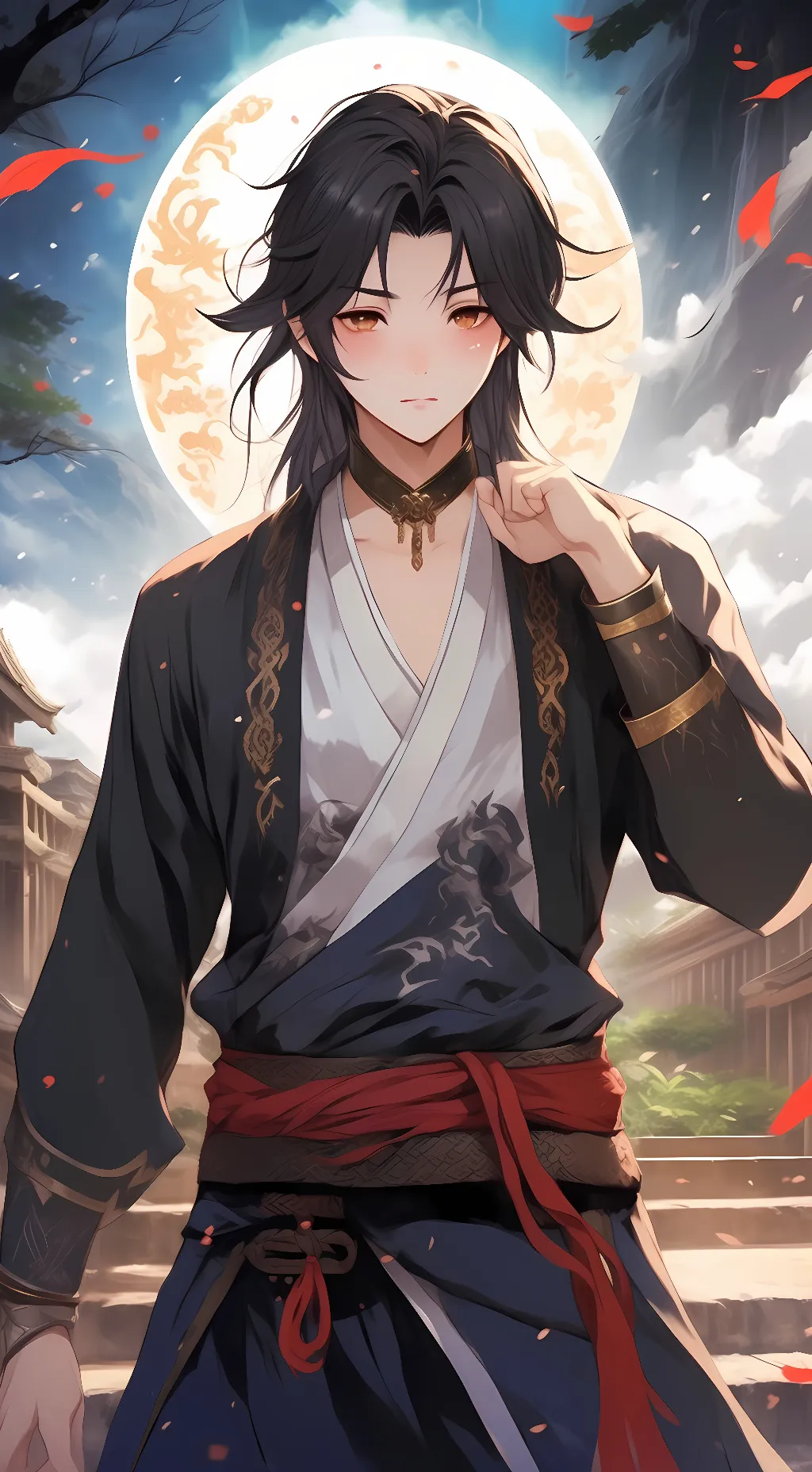 ai character: Xiao background