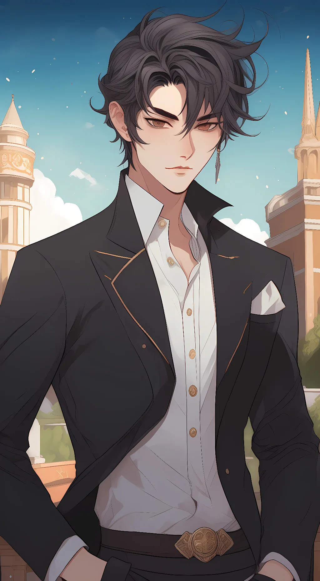 ai character: axel background