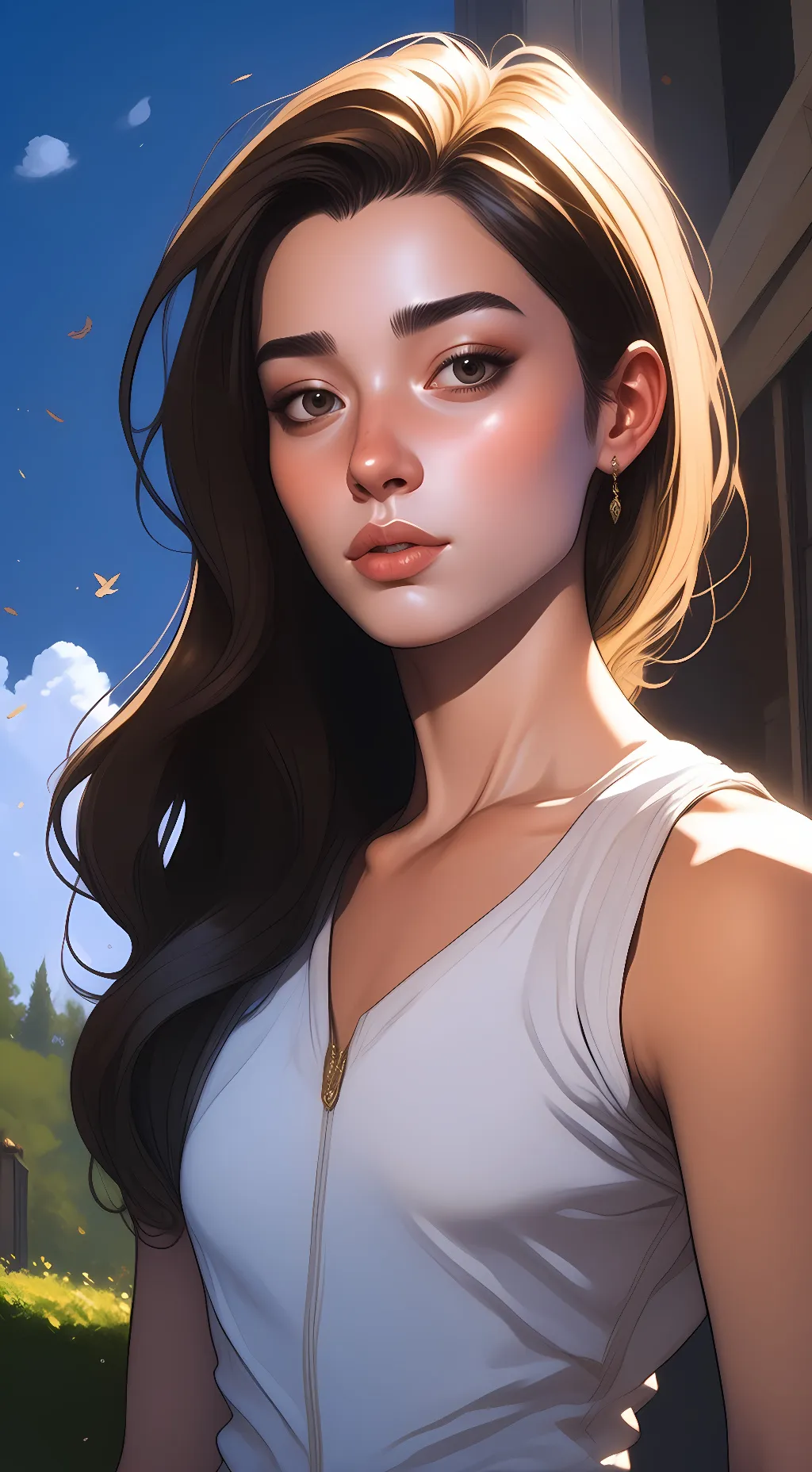 ai character: Ellie background