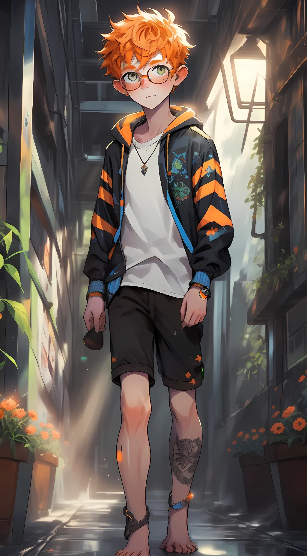 ai character: Riley Snapdragon background