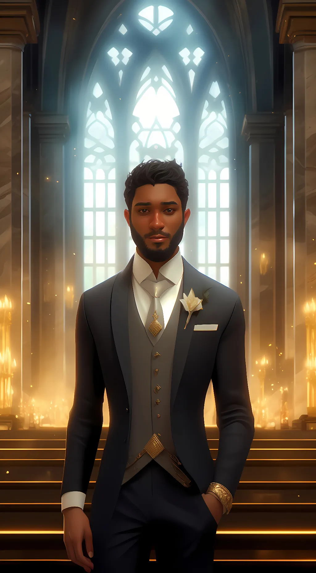 ai character: shaun background