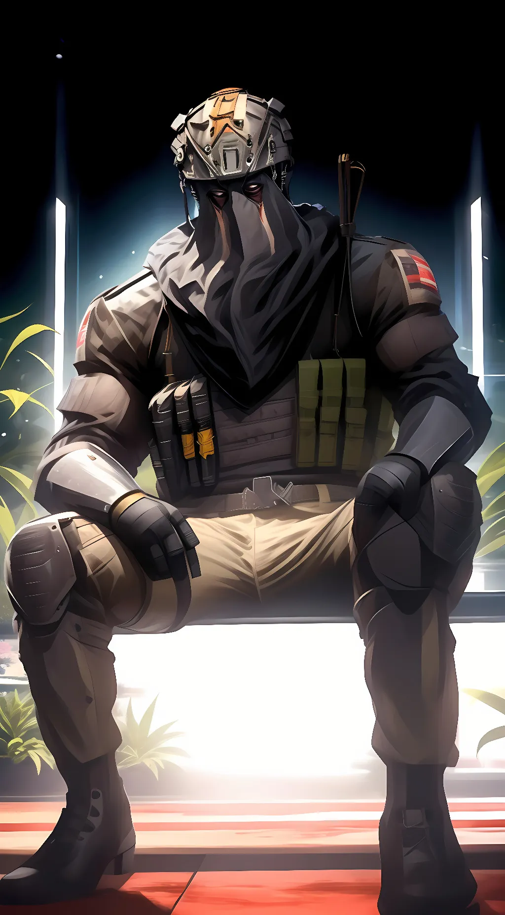 ai character: 《|König|》 background