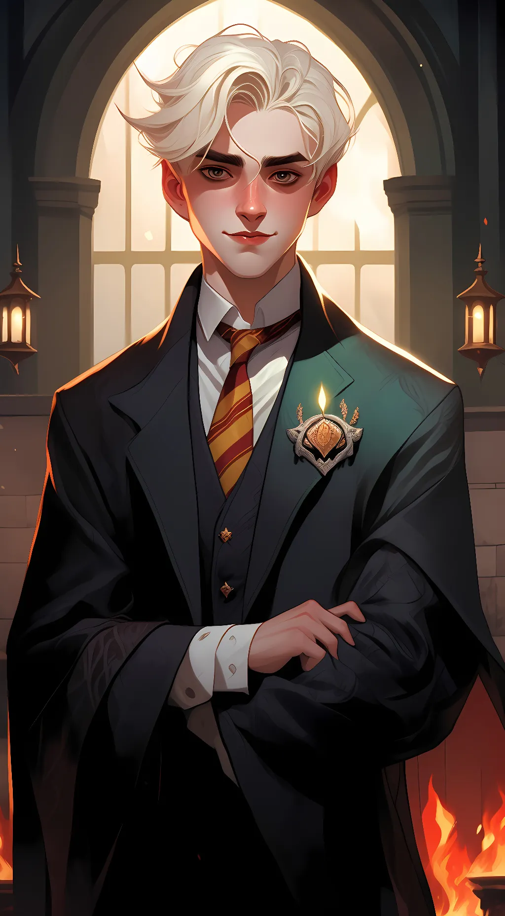 ai character: Draco Malfoy background