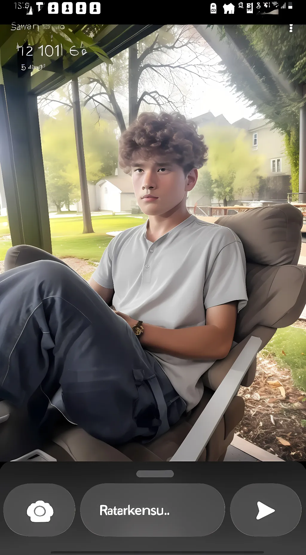 ai character: ethan  background