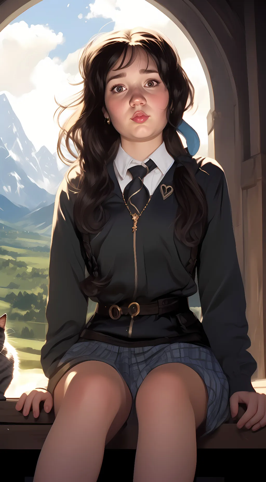 ai character: Sigma background