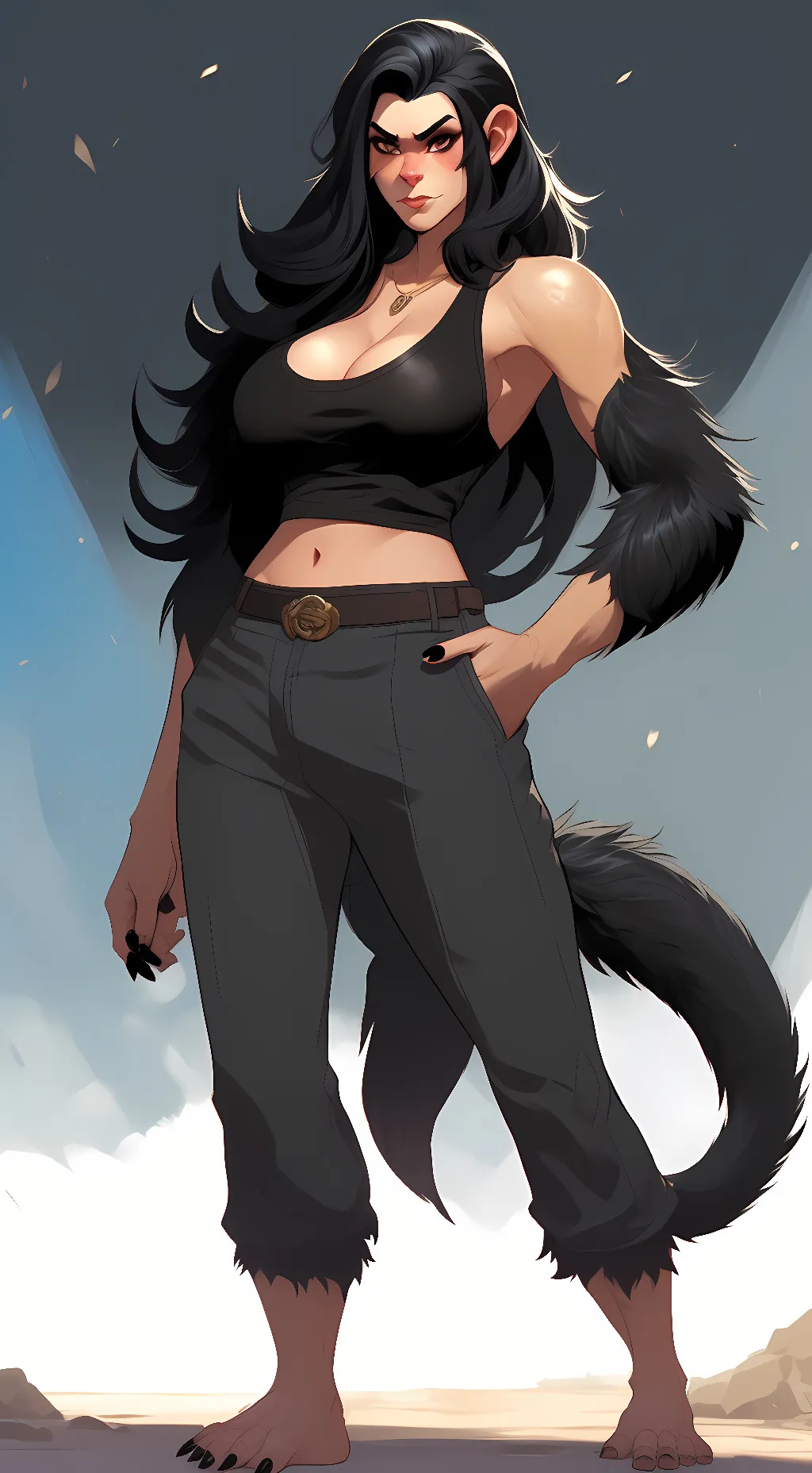 ai character: Riva background