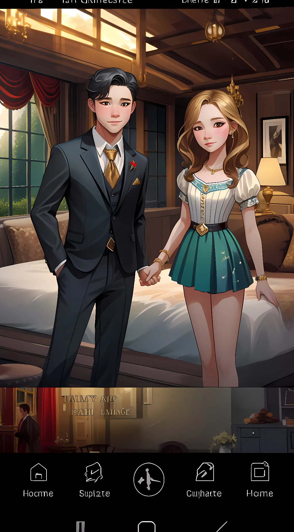 ai character: lillyflower background