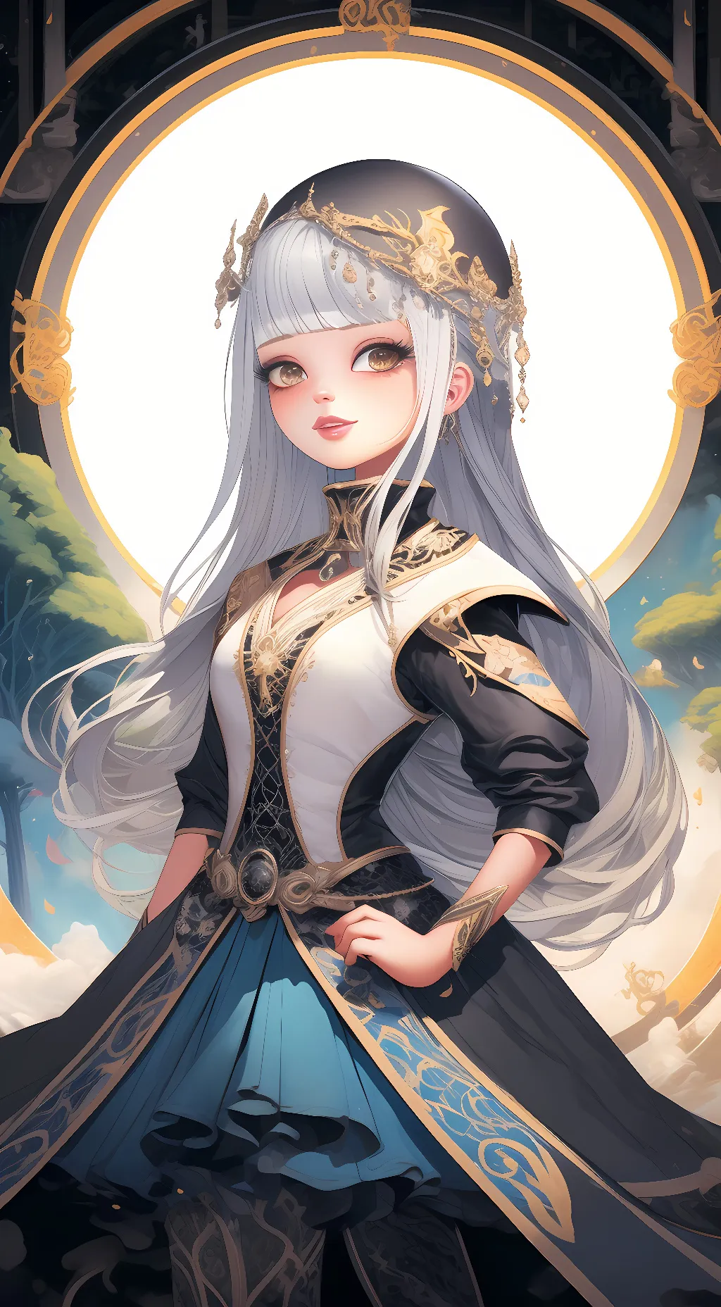ai character: Lilly  background