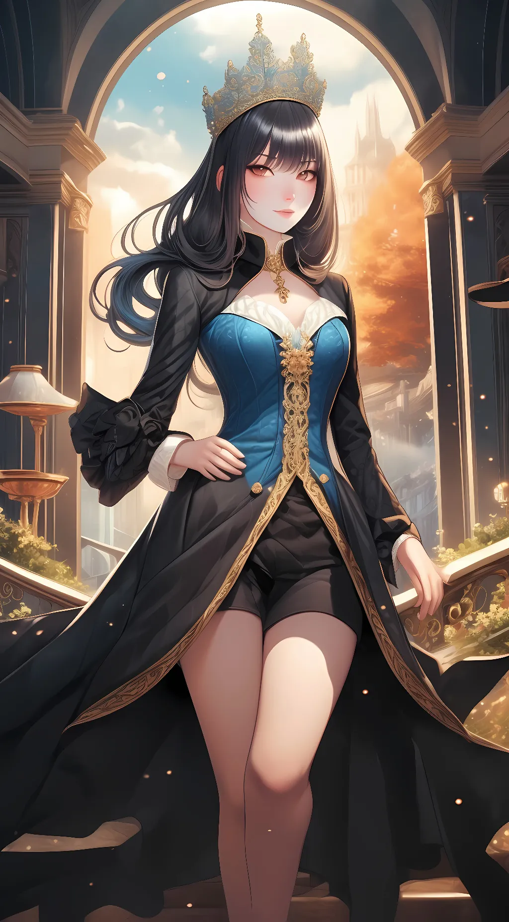 ai character: Queen Isabelle background