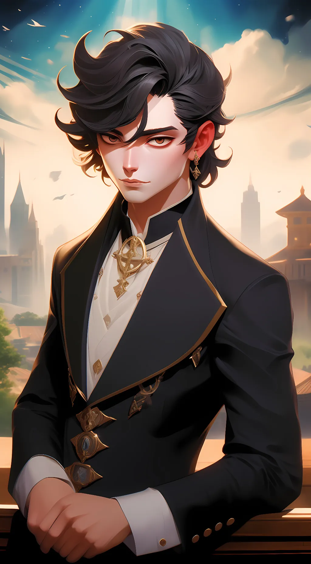 ai character: Luke Lockhart background