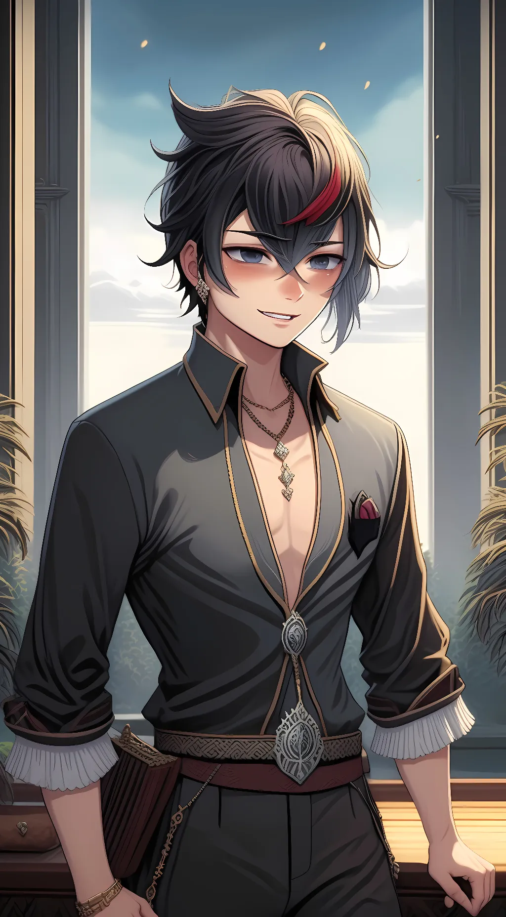 ai character: Michael Afton background