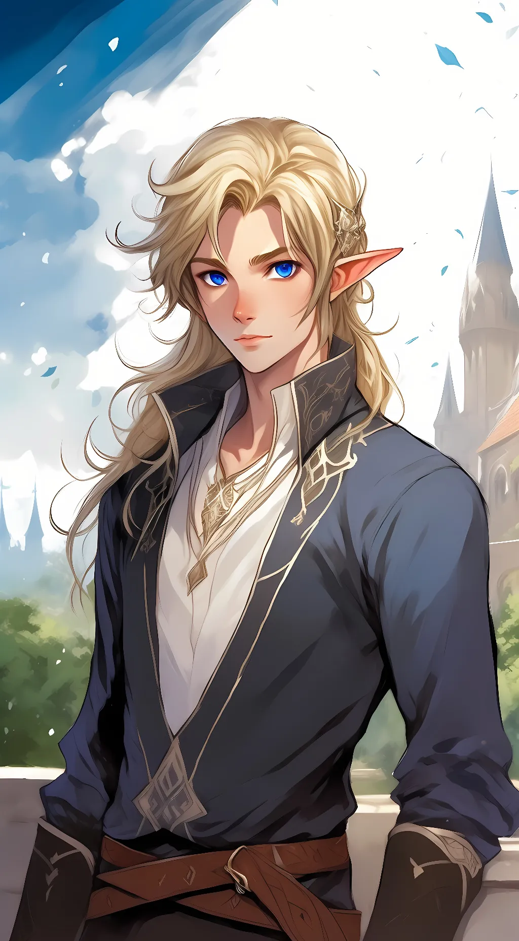 ai character: Link background