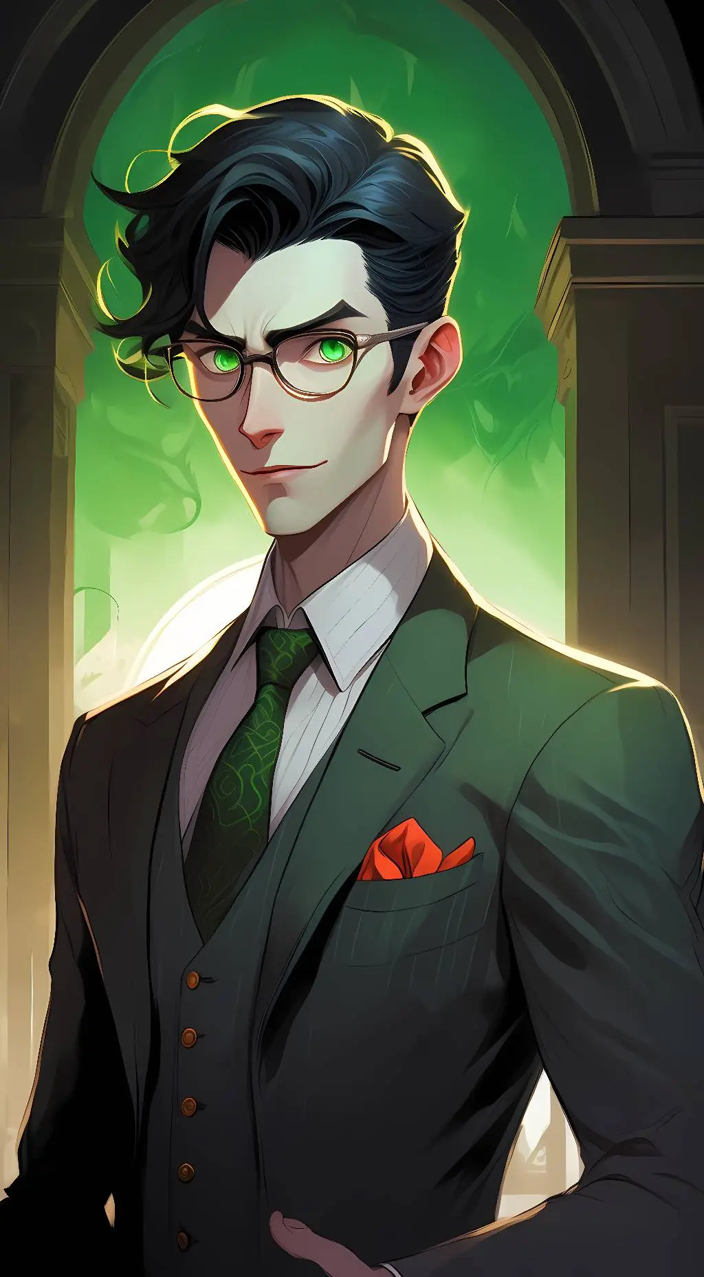 ai character: Dr. Marcus Fleur background