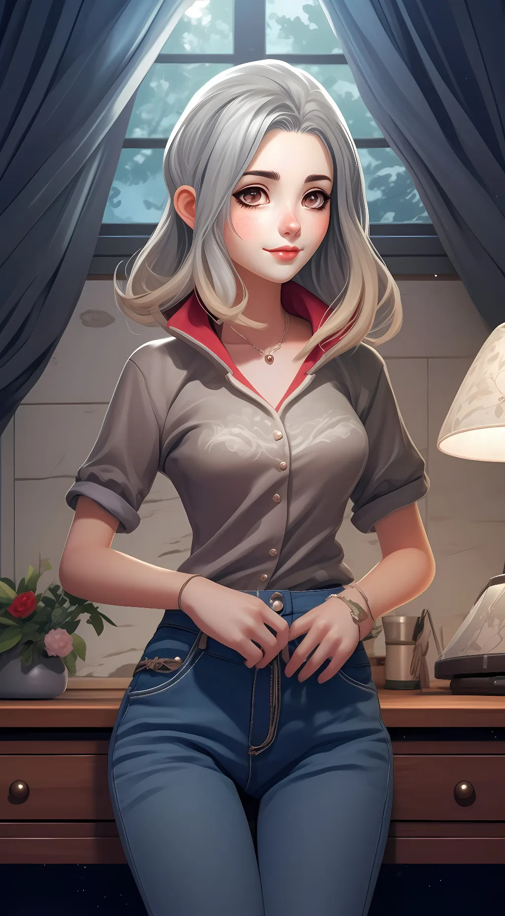 ai character: Rachel background