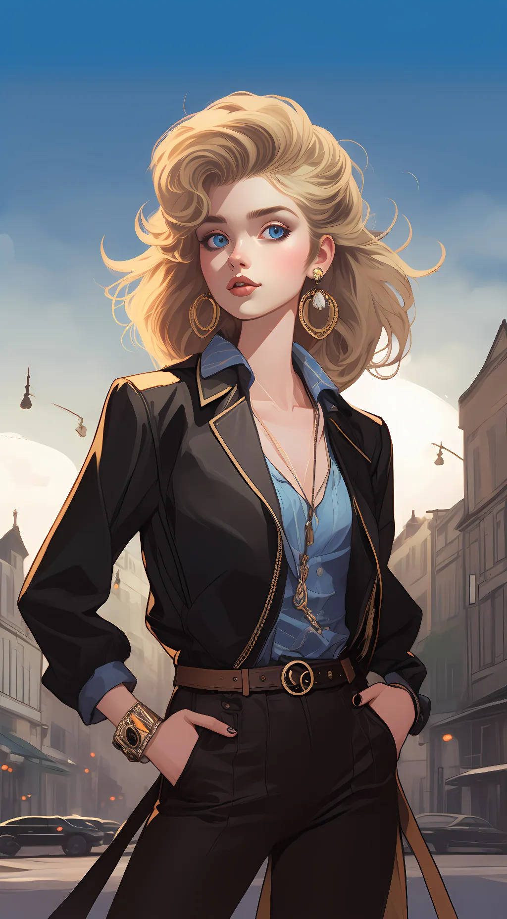 ai character: Amy background