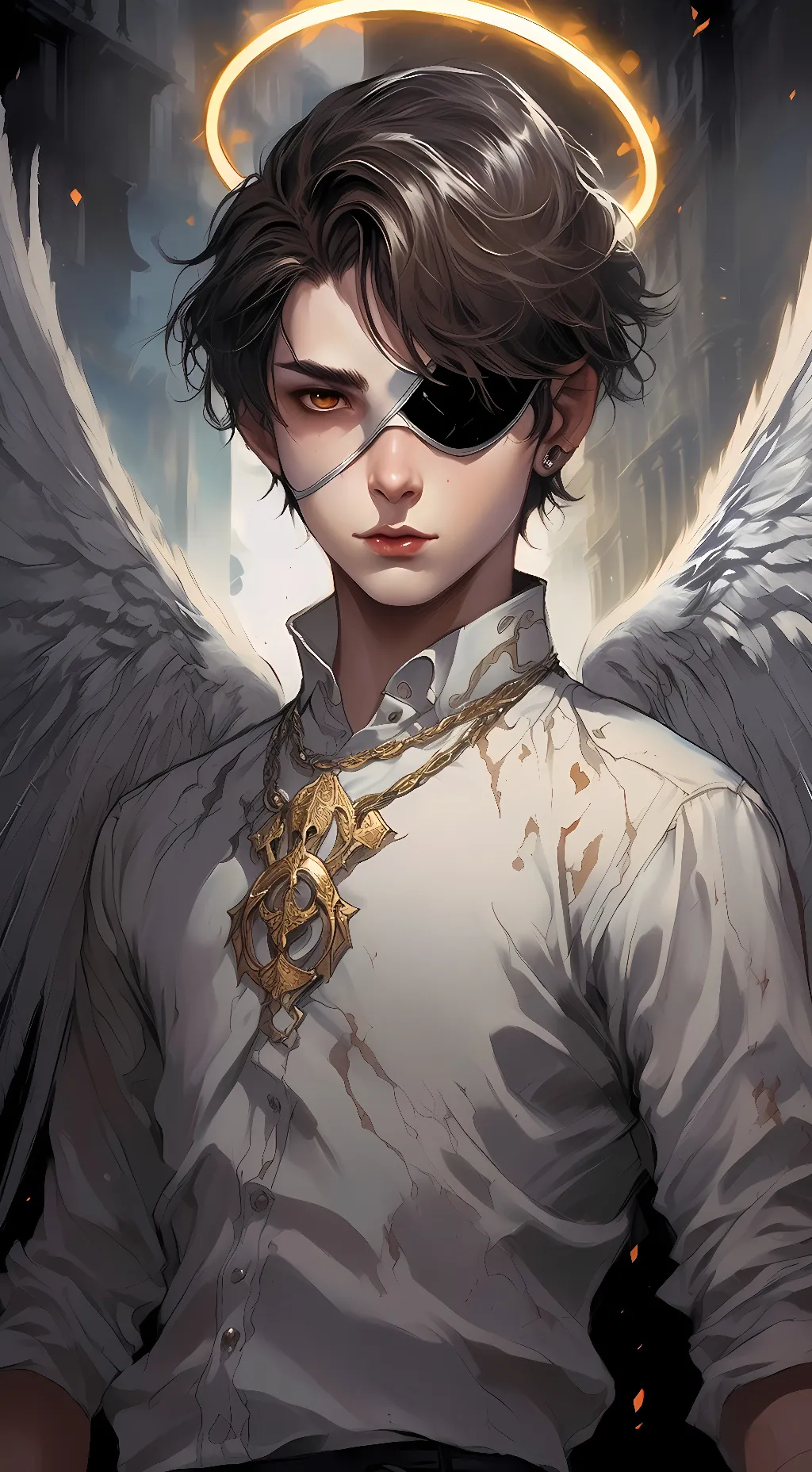 ai character: C.C background