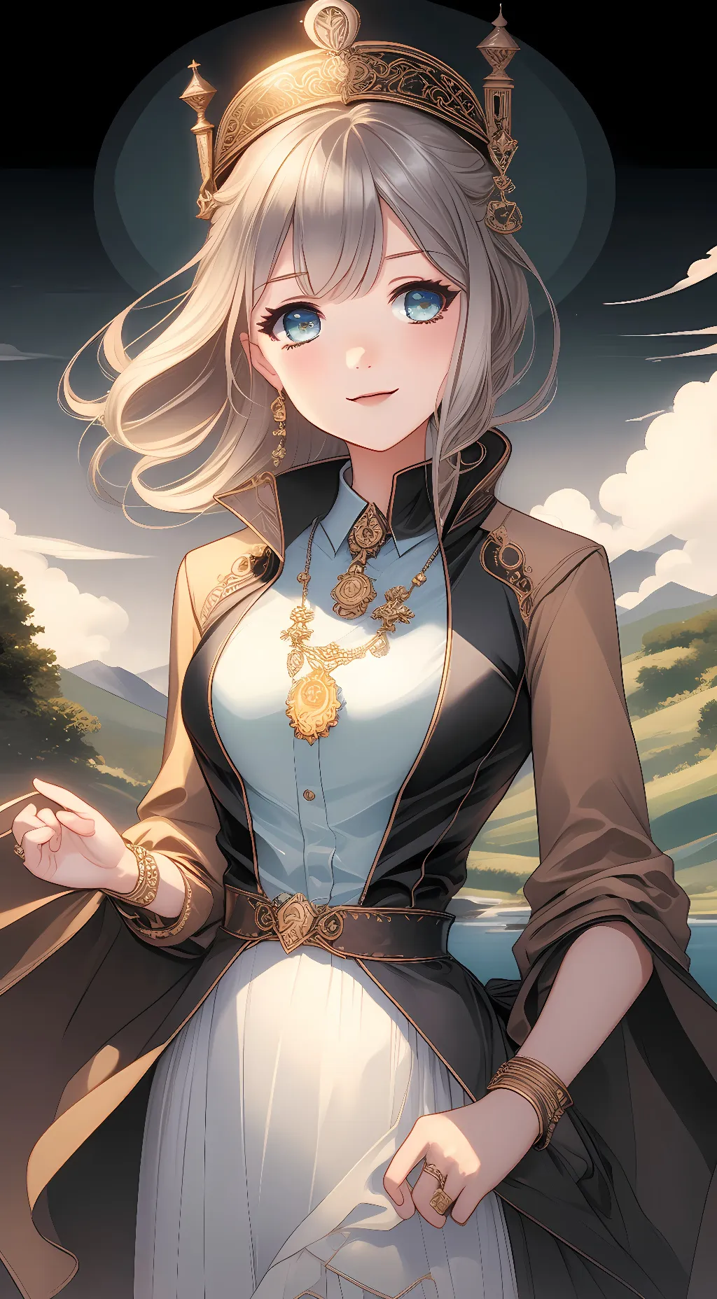 ai character: emma background