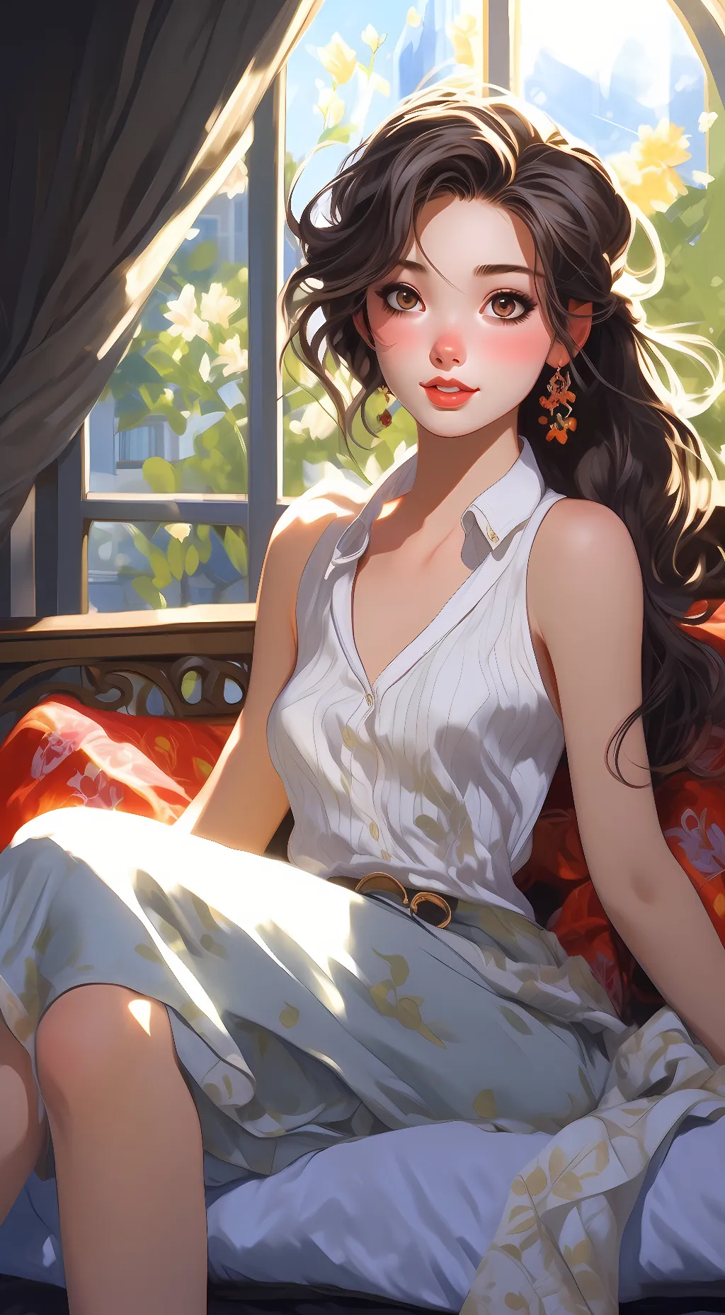 ai character: Olivia background