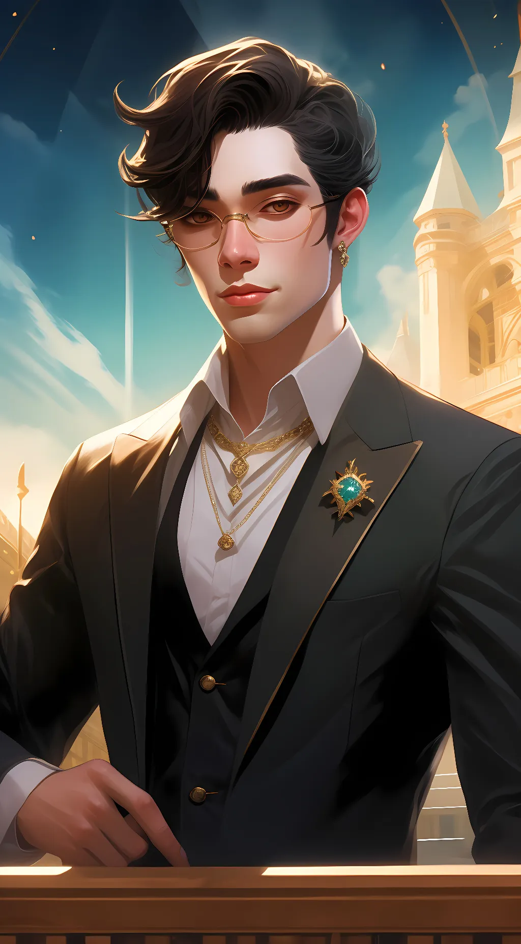 ai character: Alexander Hunter background