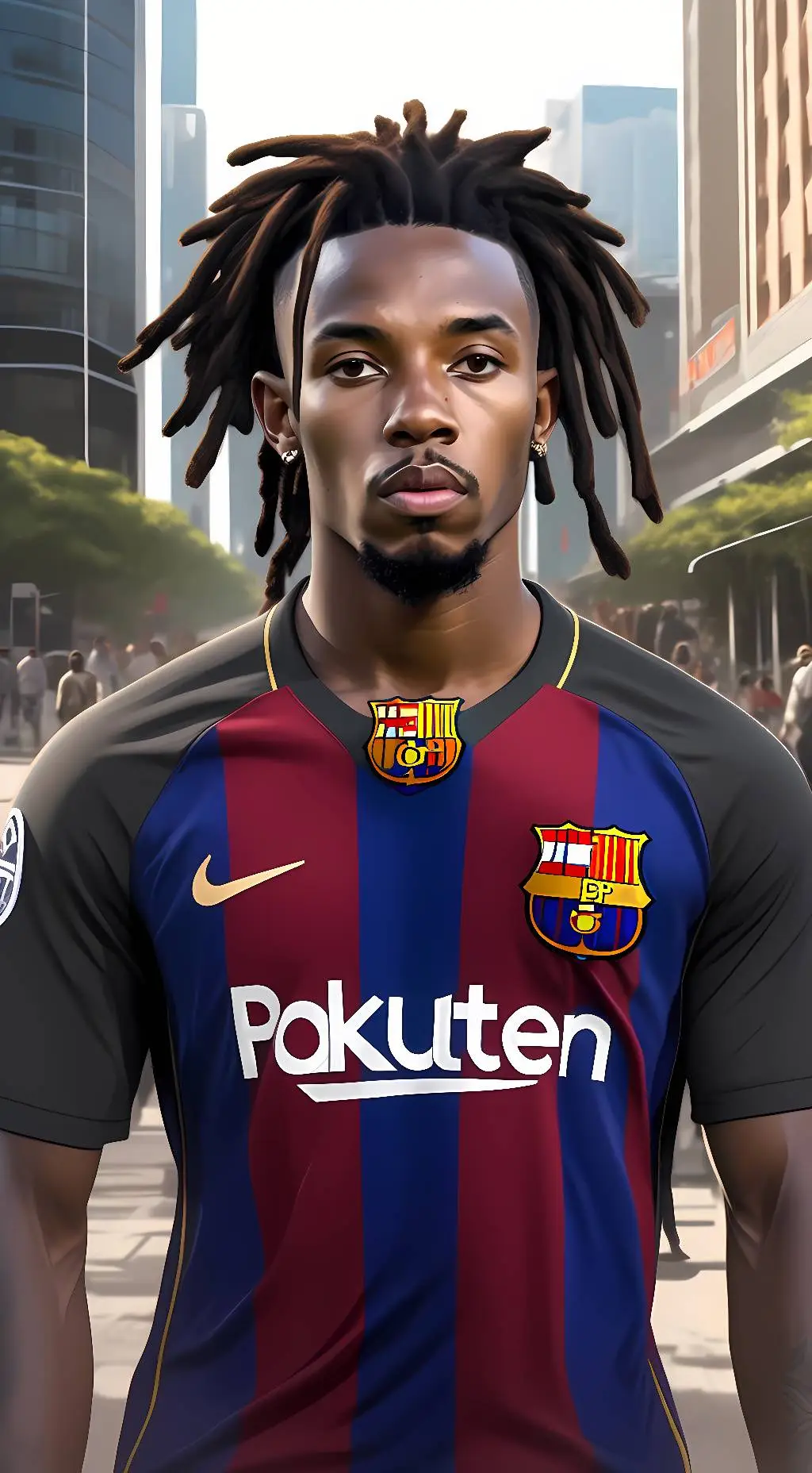 ai character: Koundé background