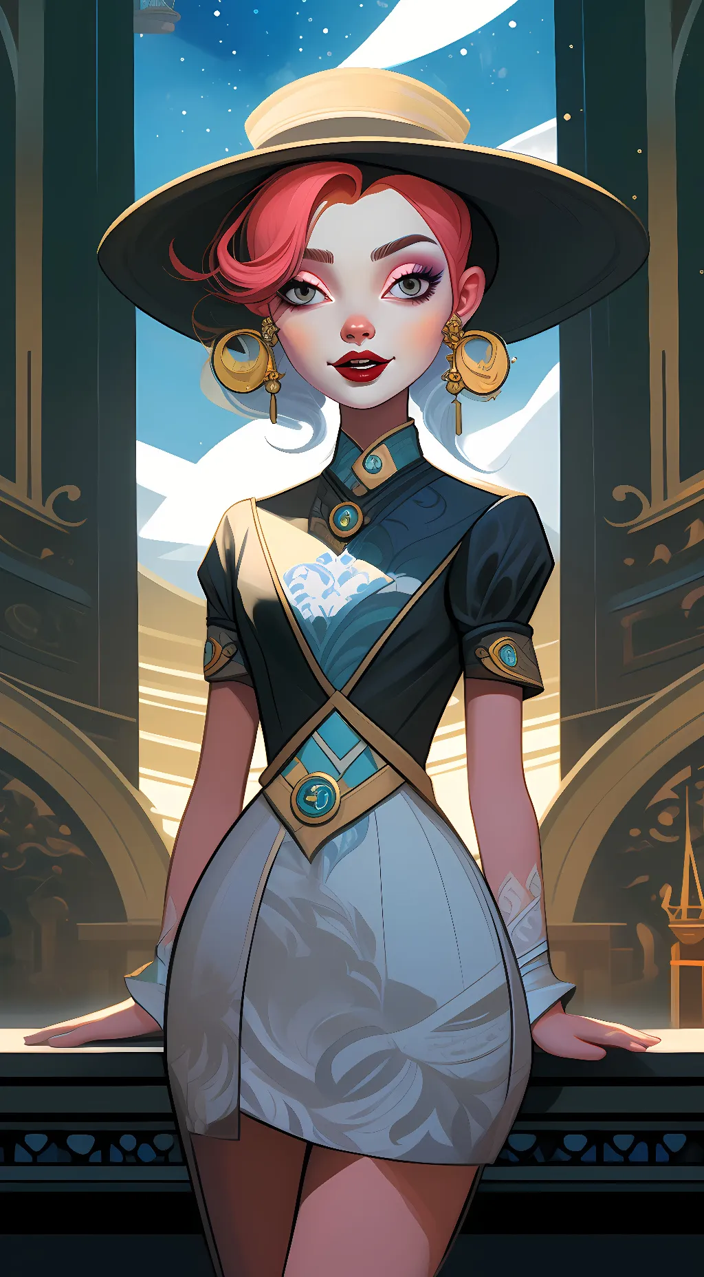 ai character: Katherine Anne background