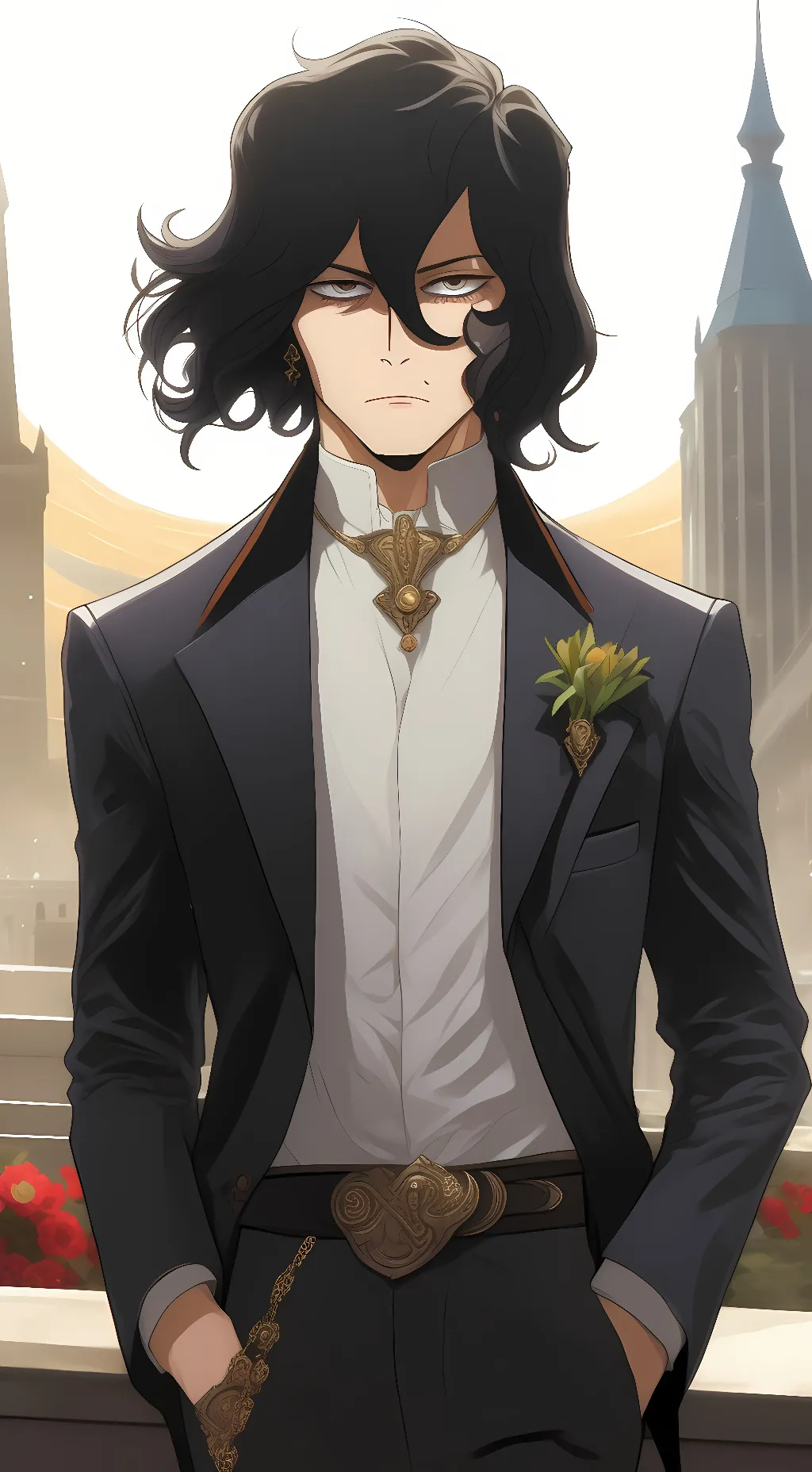 ai character: Shota Aizawa background