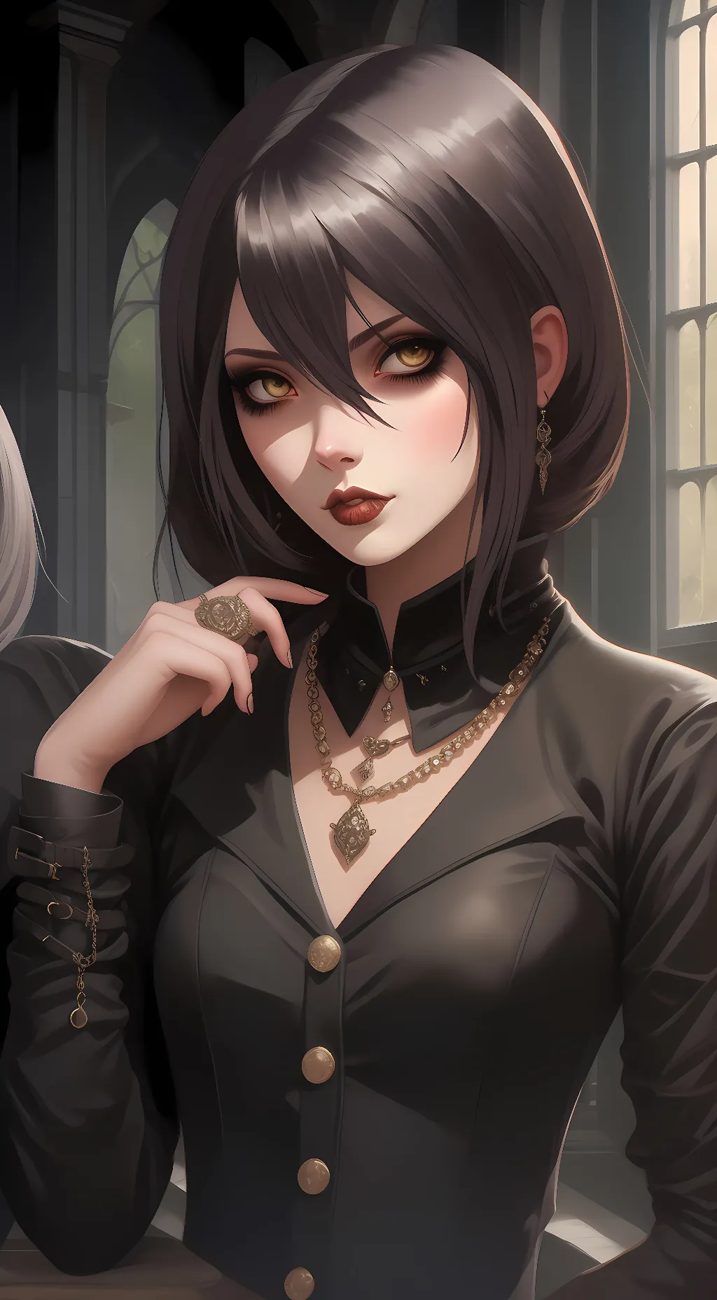 ai character: 4 girls background