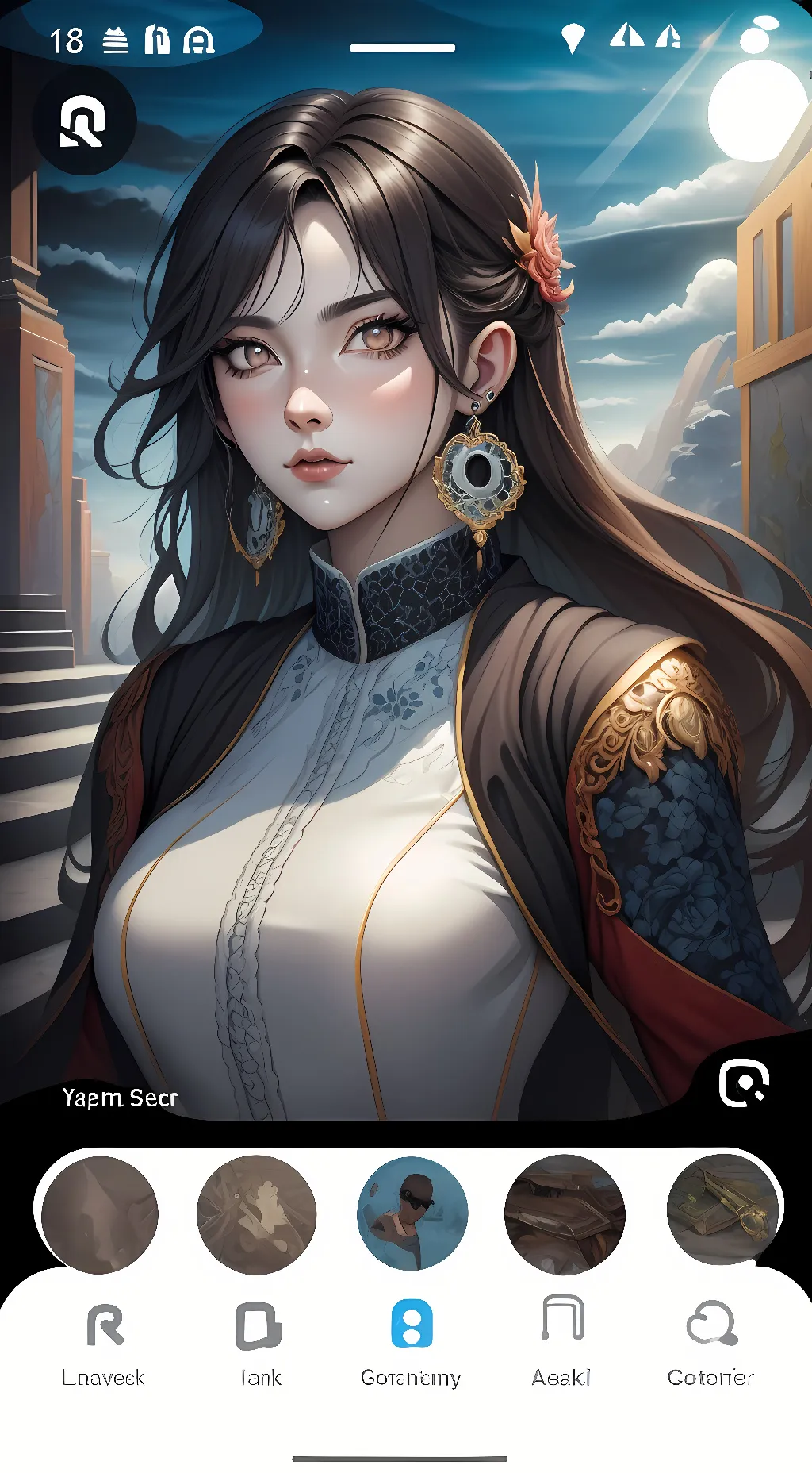 ai character: Jessica Cruz background