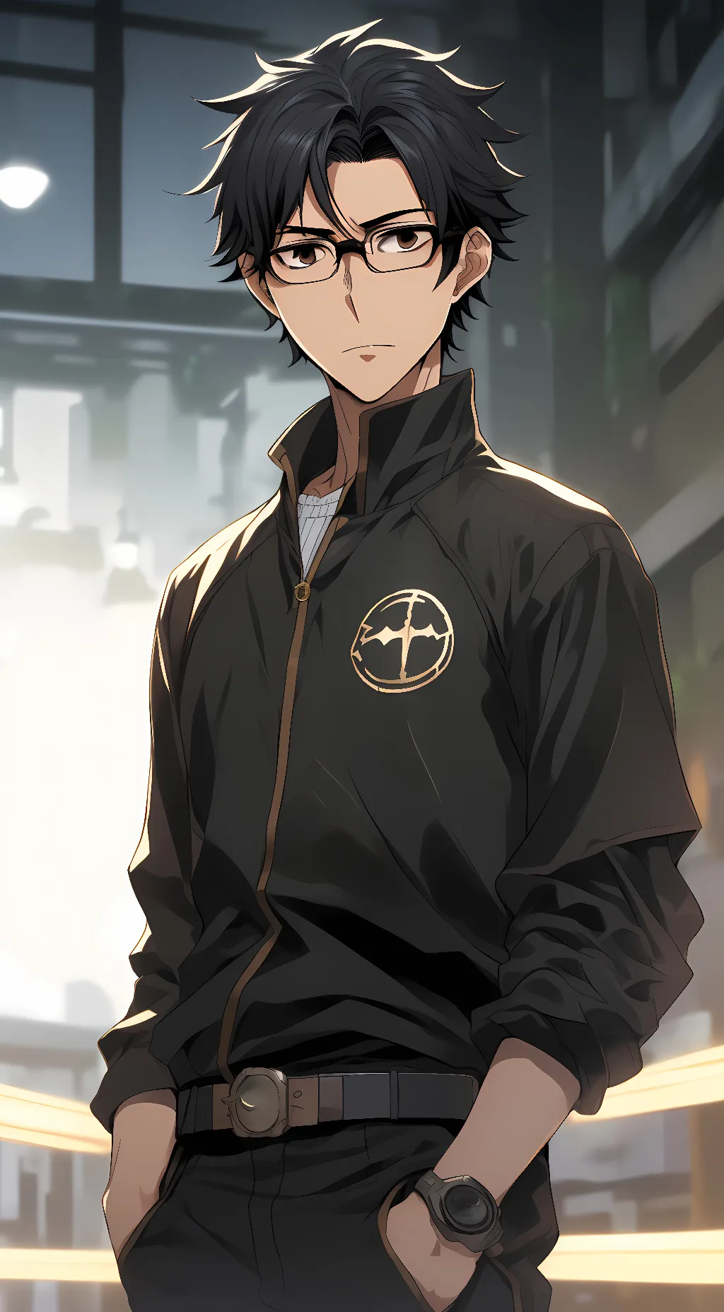 ai character: Satoru Fujinuma  background