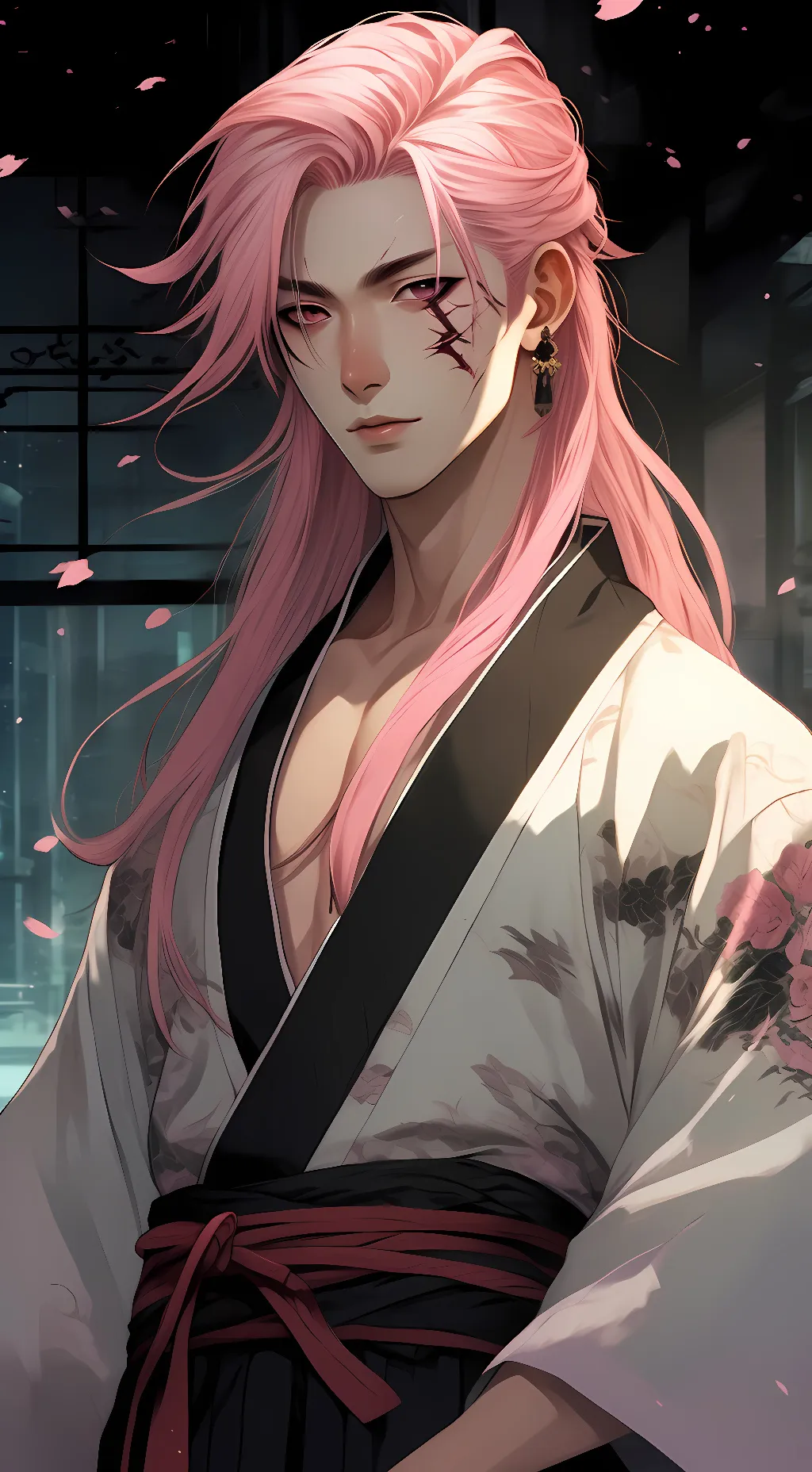 ai character: cherry  background