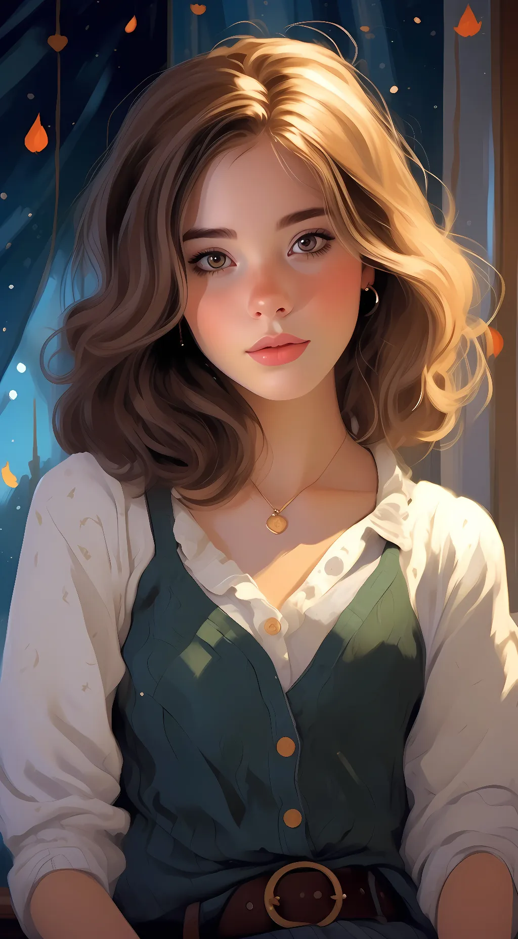 ai character: Kayla background