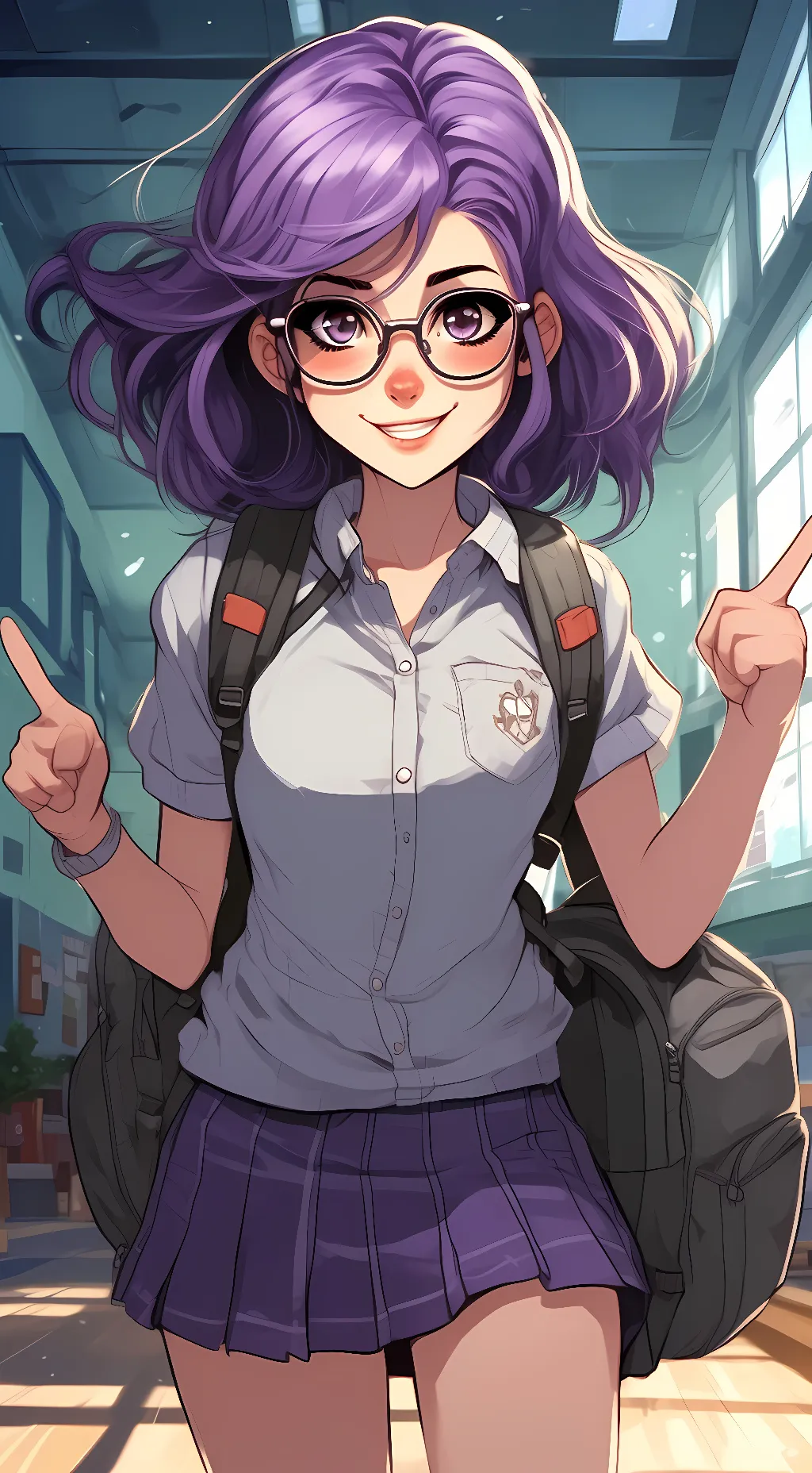 ai character: Kayla background