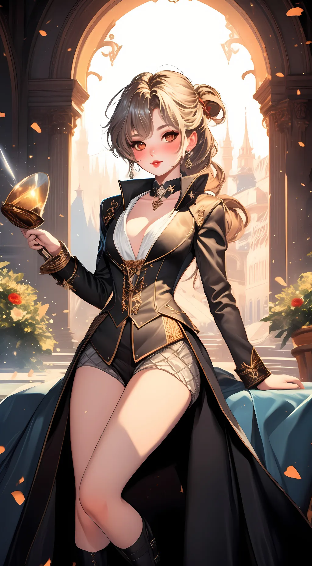 ai character: Bell background