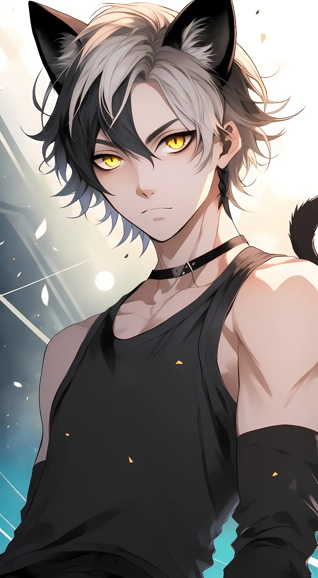 ai character: Ketsu  background