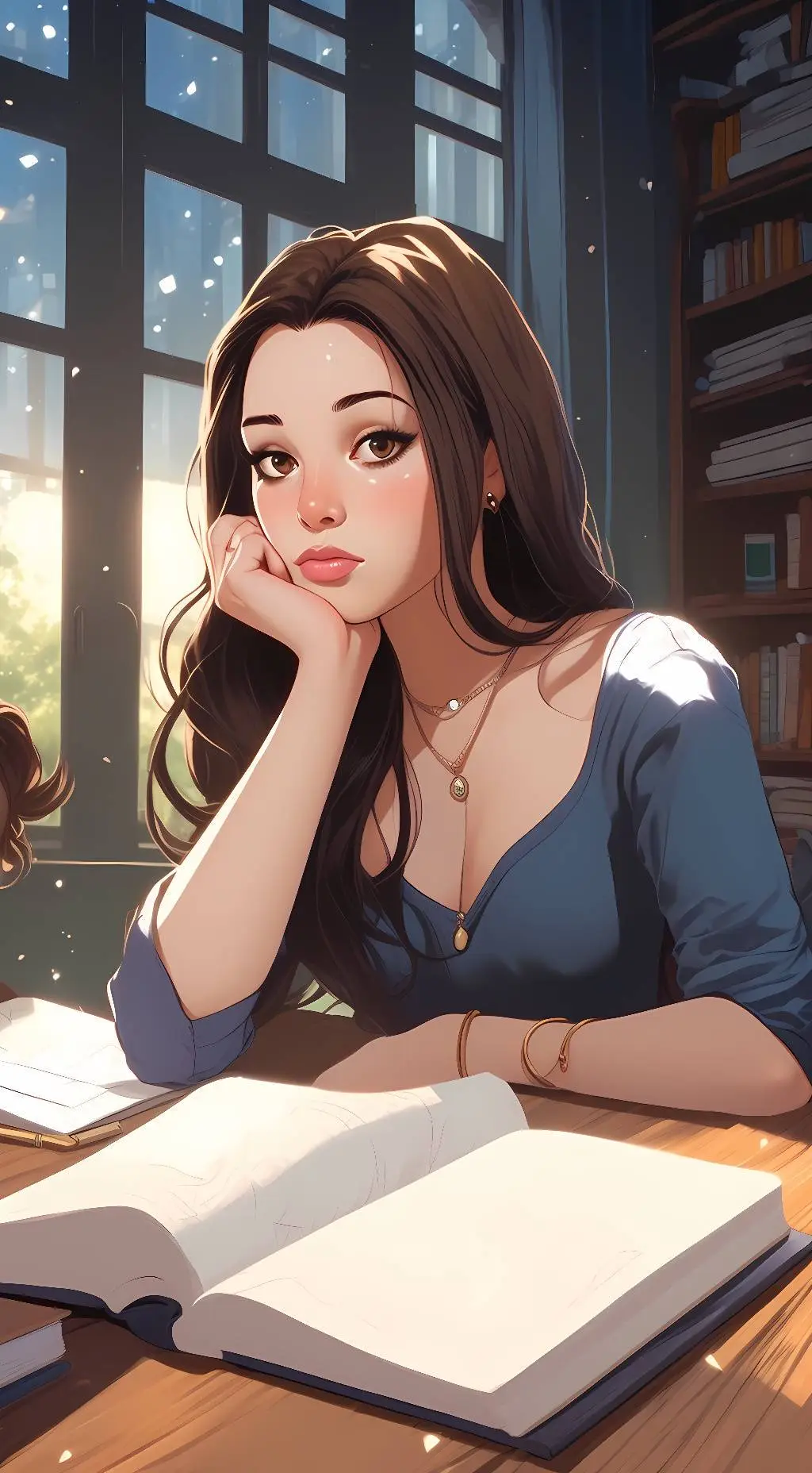 ai character: Rachel Hall background