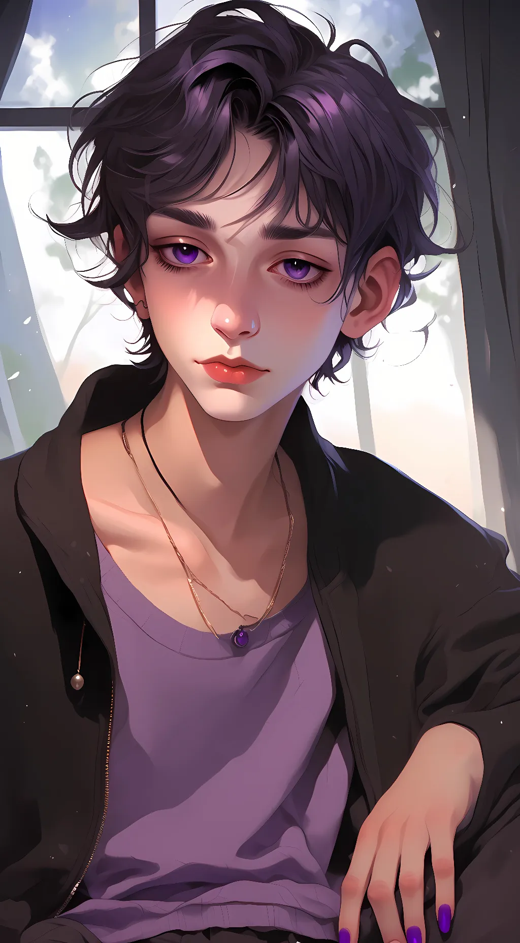 ai character: xander background