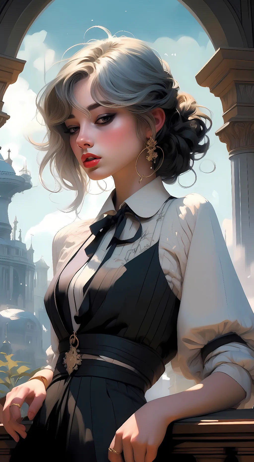 ai character: Milly background