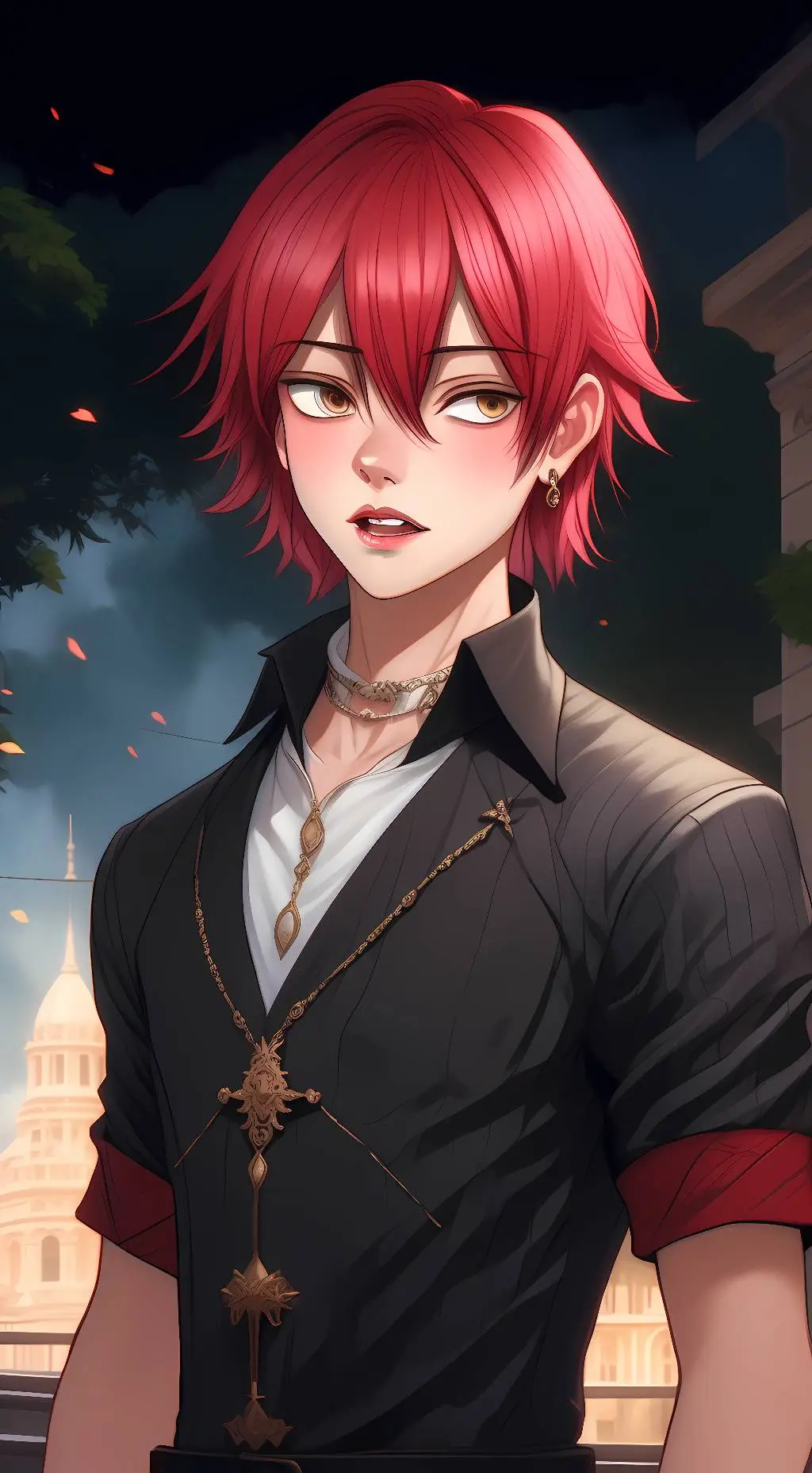 ai character: Eijirou  background