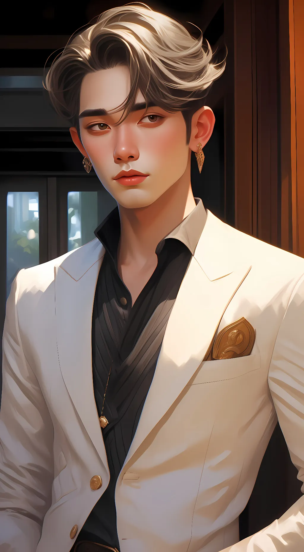 ai character: mike background