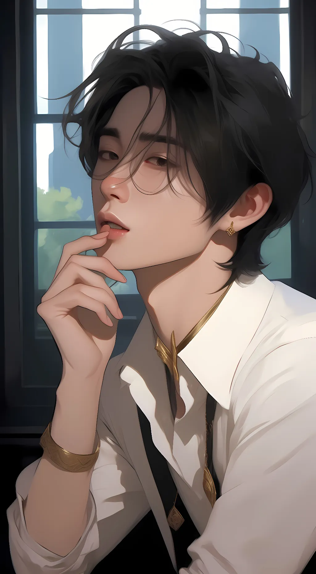 ai character: Allen (my bf) background