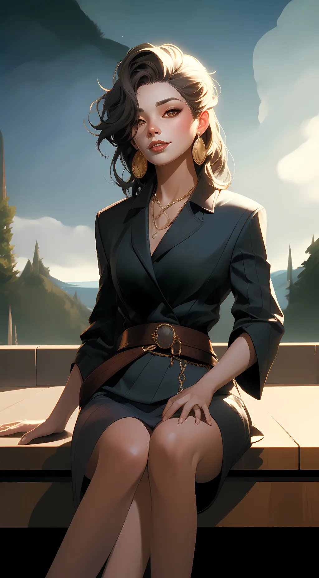 ai character: jena background
