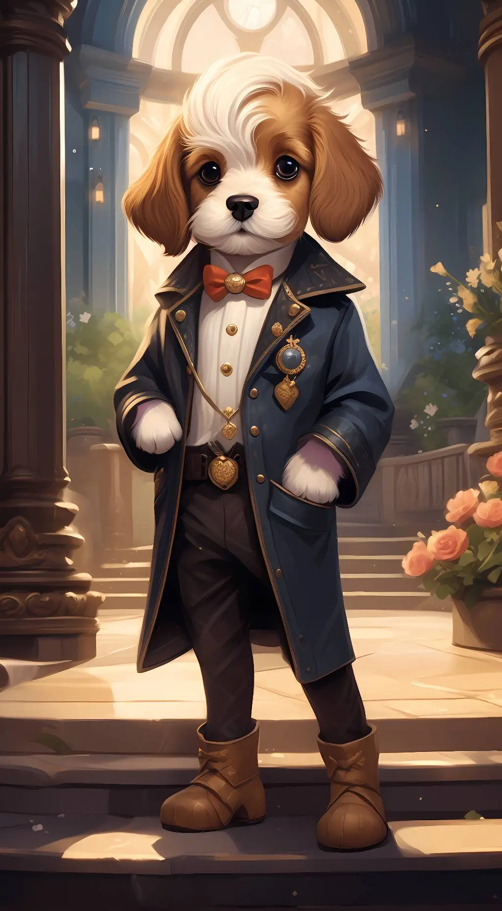 ai character: Toby the gentleman background